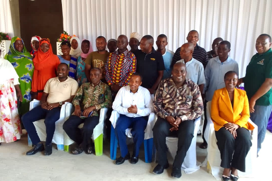 Some of the participants of the training workshop. Photo: EfD Tanzania.