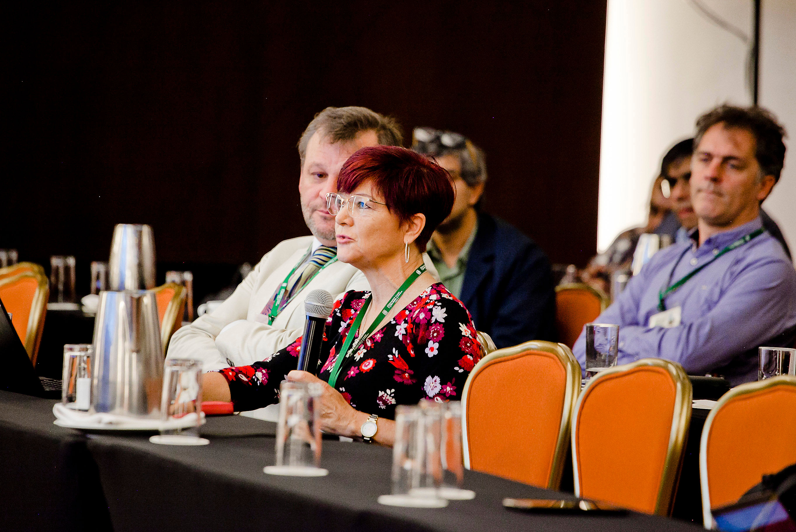 Board member Chantal Line