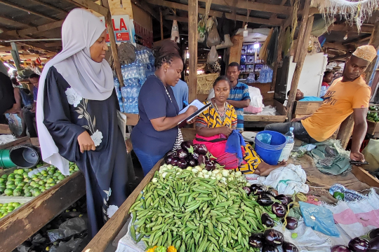 Innocensia doing research