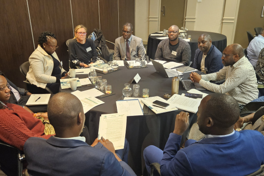 A group discussion during a breakout room session