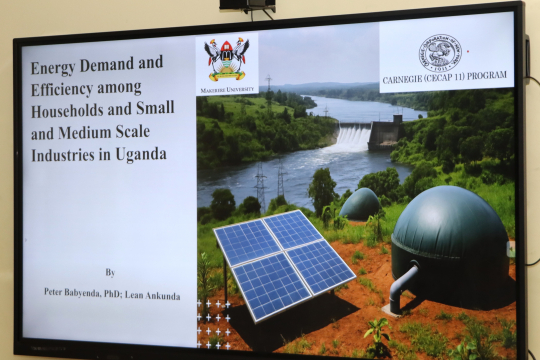 EfD launches $30,000 research project on household and SME energy efficiency in Uganda