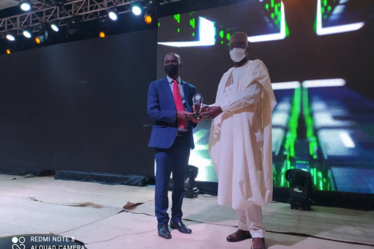 National Award of Outstanding Lecturer  to Director EfD Nigeria, Dr Chukwuone
