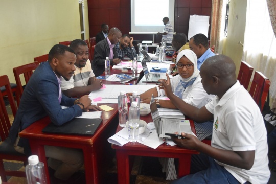 Group Discussion during IGE stakeholders workshop