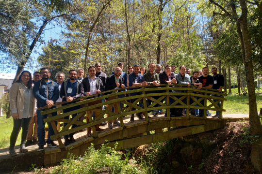 Participants of the workshop in Catillo Hot Springs (Parral)