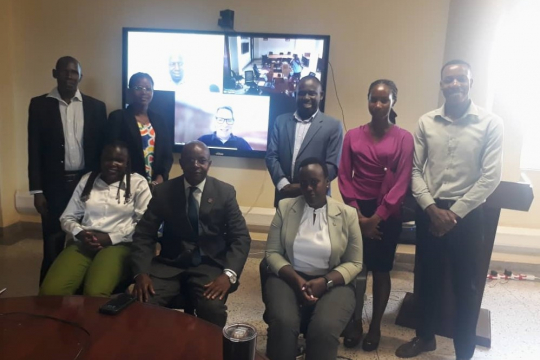 IGE Fellows, cohort of 2024-2025 with Edward Bbaale (c)