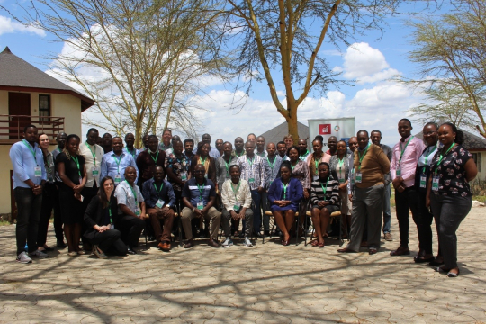 IGE Fellows (2022) and EfD support teams: Photo:  Anders Ekbom