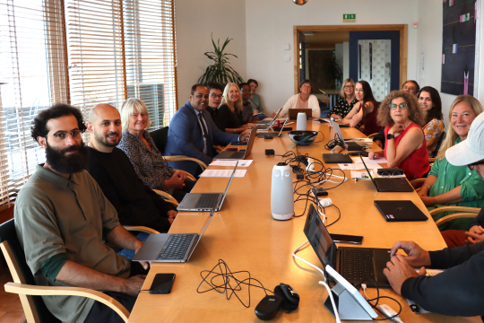 Participants in the workshop