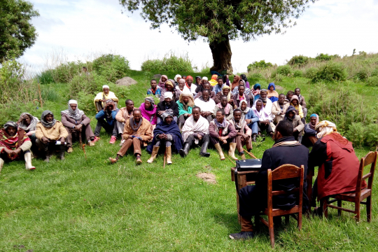 Forest user group in Ethiopia