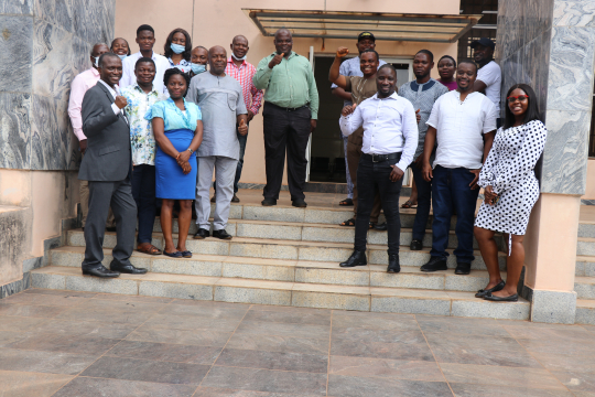 EfD Nigeria's boot camp for researchers. November 2021