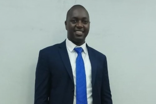 Kenneth Kigundu, EfD Kenya Junior researcher. 