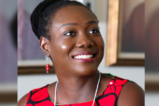 Lead investigator, Dr. Nkechi Owoo, EfD Ghana