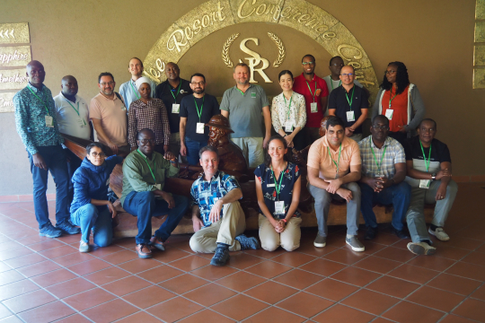 PBE workshop participants. 