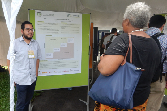 Poster presentation at the Wallace Conference