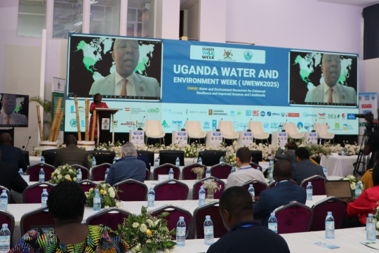  Edward Bbaale presenting online from Ethiopia : Photo by Jane Anyango