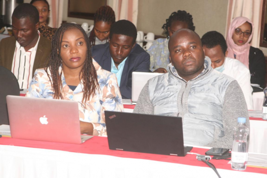 Participants in the workshop:  Photo: Benson Muhia