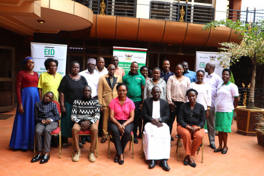 Some of the stakeholders in a group photo after the dissemination workshop: Photo by Jane Anyango
