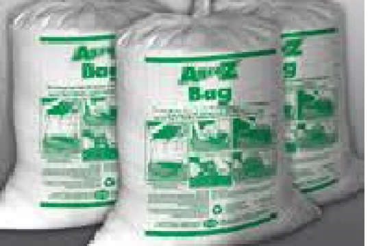 Hermetic bags filles with maize
