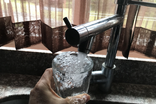 Water for human consumption