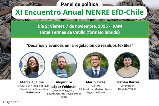 XI NENRE EfD-Chile Annual Meeting