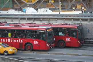 Buses in Bogotá