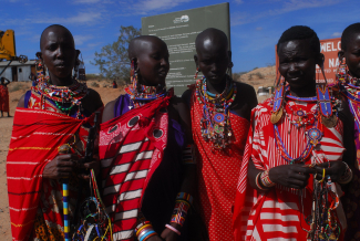Maasai women