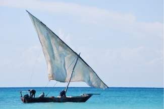 Fishing boat Madagascar