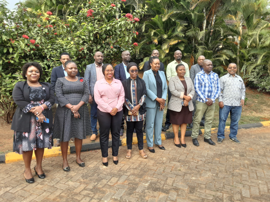 The Tanzanian team