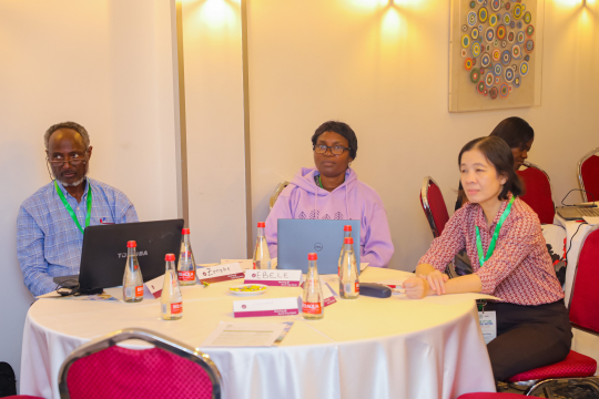 Participants in the workshop