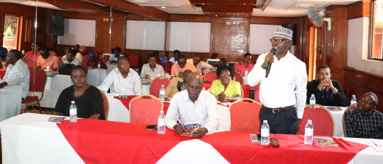 A participant contributes during the discussion.J