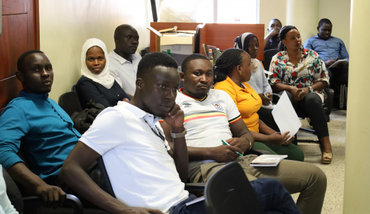 A section of participants attending