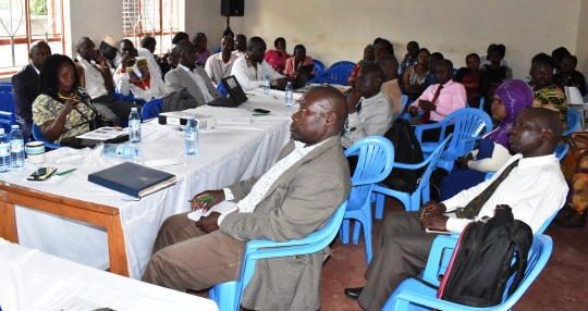 A section of participants attending the dialogue