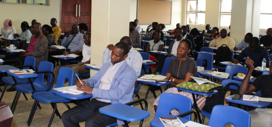 A section of participants attending the workshop
