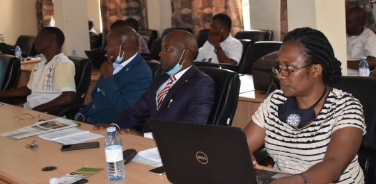 A section of the participants attending the training