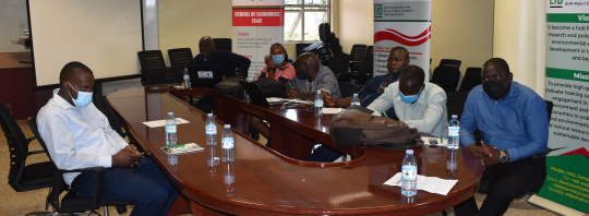 A section of the EfD-Mak research fellows attending the seminar at Makerere university: Photo EfD-Mak centre