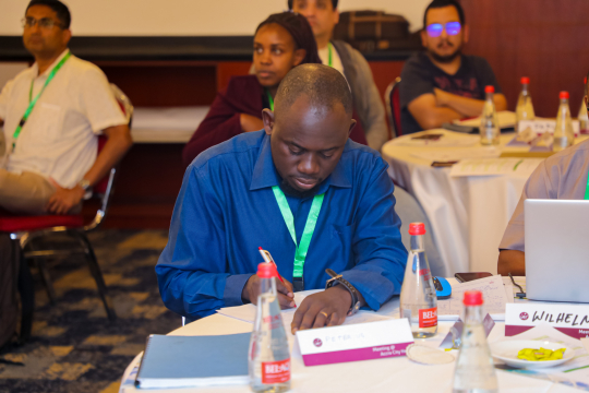 Workshop participant, Peter Babyenda a policy engagement specialist says he looks forward to sharing and implementing what he has learned. 