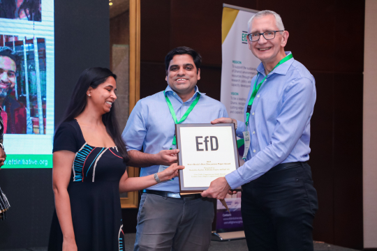 Kanishka Kacker, Ridhima Gupta, and Vic Adamowicz