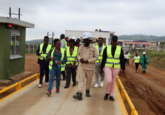 At Luweero Industries Ltd waste treatment plant