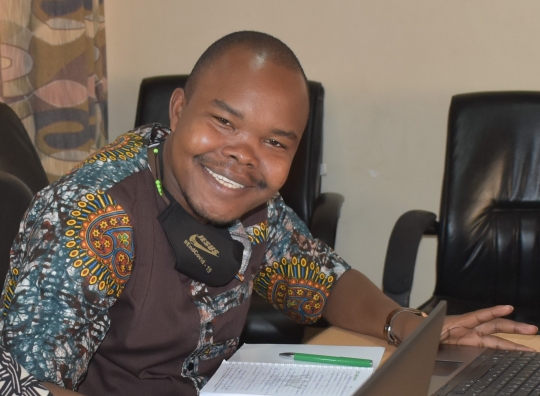 Masters student Brian Ogenrworth