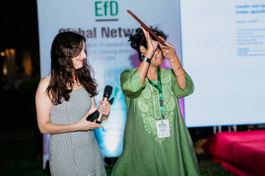 Sandra Aguilar-Gomez and Ishita Datta