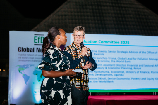 Precious Zikhali and Daniel Slunge