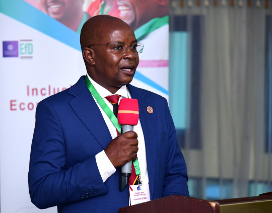 Prof Edward Bbaale delivering his welcome remarks on Tuesday 21st April at the hotel: Photo by Jane Anyango