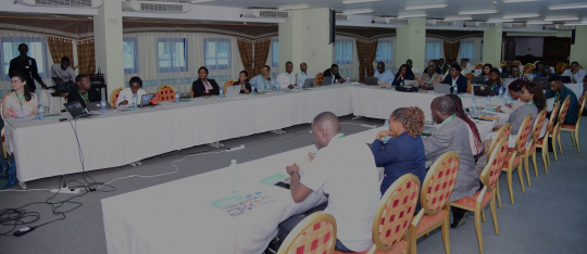 Participants convened at Kama Hall Entebbe Resort Beach Hotel.:Photo by Jane Anyango