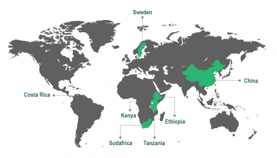 ESAforD world map
