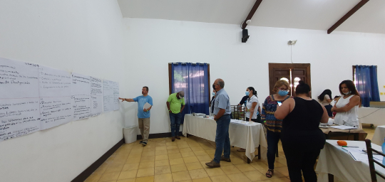 Presentations during the Workshop