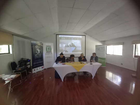 Researchers and policy makers on plenary session