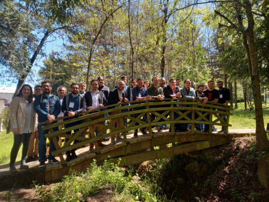 Participants of the workshop in Catillo Hot Springs (Parral)