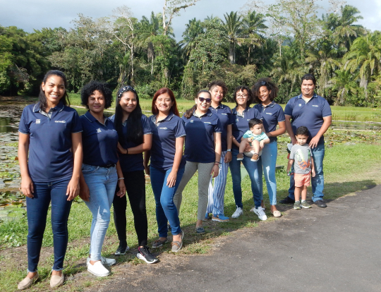 Students of the master's on environmental economics