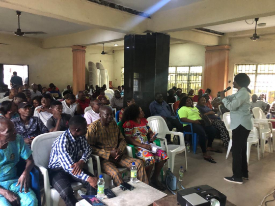 EfD Nigeria's Training of Fish Farmers in Warri, Delta State 