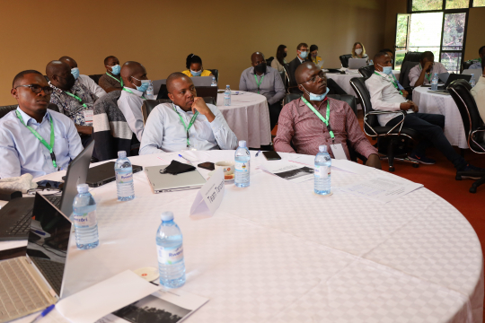 Some of the participants attending the meeting