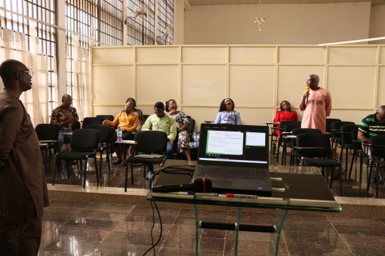 EfD Nigeria's revitalization  workshop for thematic groups  